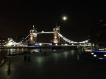 London Bridge at night