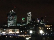London night sky
